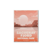 Load image into Gallery viewer, Saguenay Fjord Quebec National Park Postcard - Canada Untamed