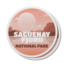 Load image into Gallery viewer, Saguenay Fjord Quebec National Park Waterproof Vinyl Sticker - Canada Untamed