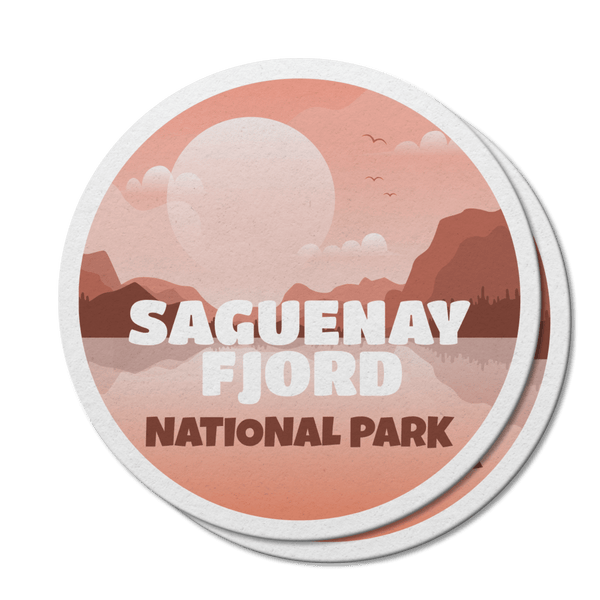 Saguenay Fjord Quebec National Park Waterproof Vinyl Sticker - Canada Untamed