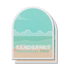 Load image into Gallery viewer, Sandbanks Ontario Provincial Park Waterproof Vinyl Sticker - Canada Untamed
