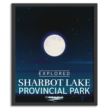 Charger l'image dans la galerie, Affiche « Exploré » du parc provincial de Sharbot Lake