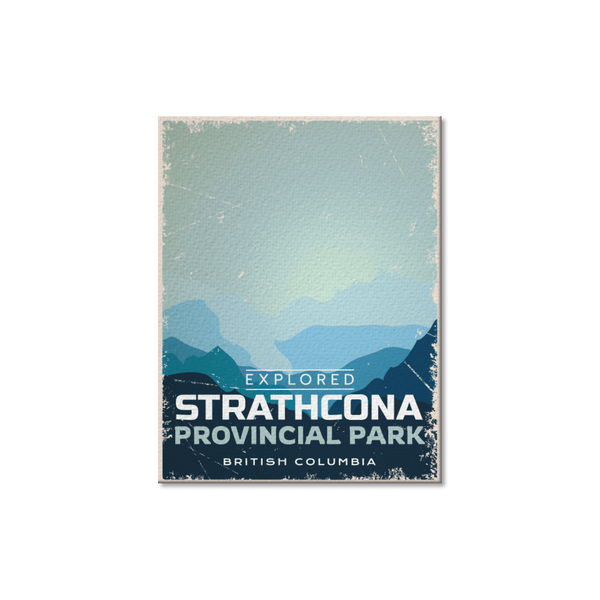 Strathcona British Columbia Provincial Park Postcard - Canada Untamed