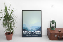 Charger l'image dans la galerie, Affiche « Exploré » du parc provincial Strathcona