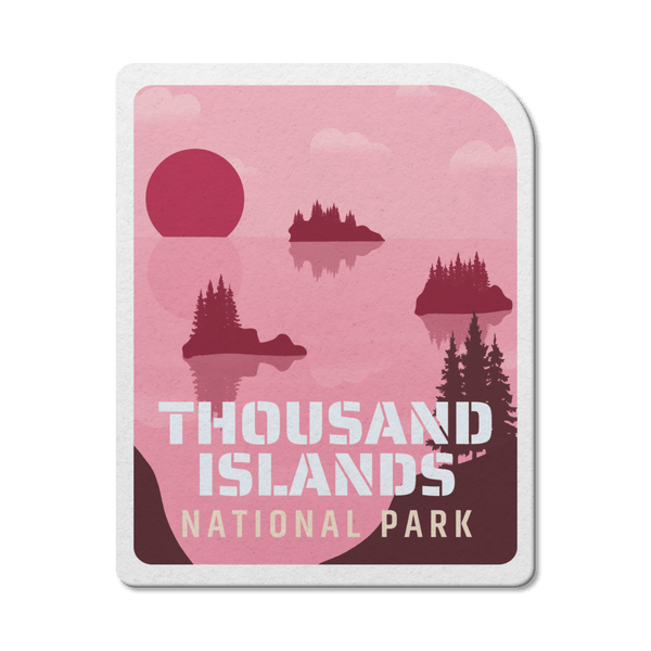 Thousand Island National Park of Canada Waterproof Vinyl Sticker - Canada Untamed