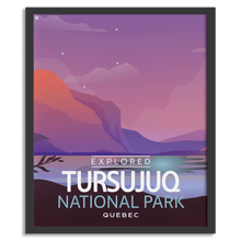 Load image into Gallery viewer, Tursujuq National Park 'Explored' Poster