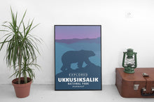 Charger l'image dans la galerie, Affiche « Exploration » du parc national d'Ukkusiksalik