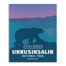 Charger l'image dans la galerie, Affiche « Exploration » du parc national d'Ukkusiksalik