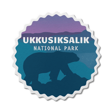 Charger l'image dans la galerie, Ukkusiksalik National Park of Canada Waterproof Vinyl Sticker - Canada Untamed