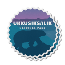 Charger l'image dans la galerie, Ukkusiksalik National Park of Canada Waterproof Vinyl Sticker - Canada Untamed