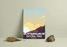 Load image into Gallery viewer, Ulittaniujalik National Park 'Explored' Poster