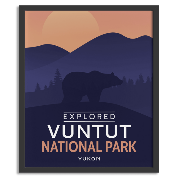 Vuntut National Park 'Explored' Poster