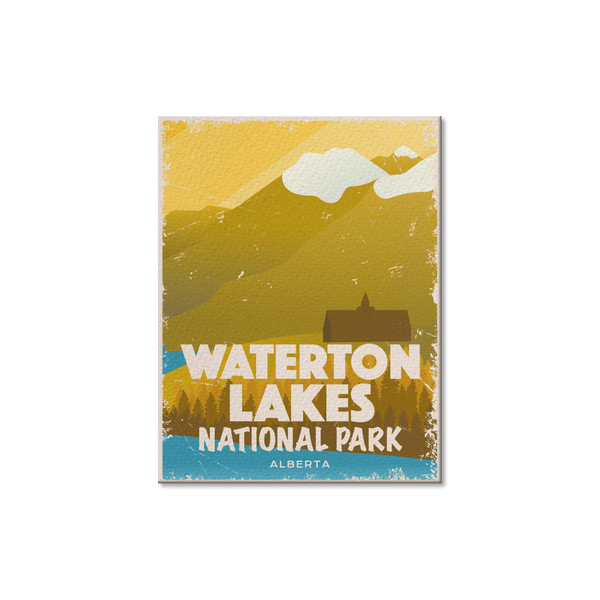 Waterton Lakes National Park of Canada Postcard - Canada Untamed