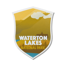 Charger l'image dans la galerie, Waterton Lakes National Park of Canada Waterproof Vinyl Sticker - Canada Untamed
