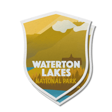 Charger l'image dans la galerie, Waterton Lakes National Park of Canada Waterproof Vinyl Sticker - Canada Untamed