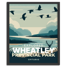 Charger l'image dans la galerie, Wheatley Ontario Provincial Park 'Explored' Poster - Canada Untamed