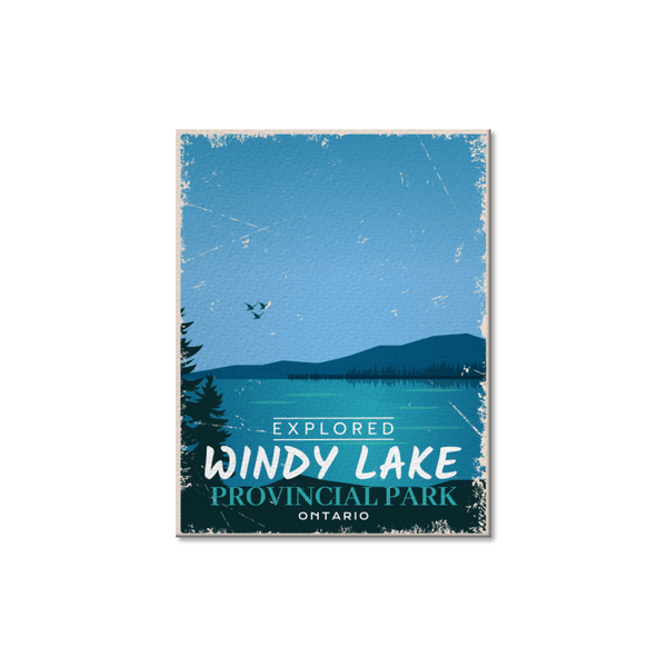 Windy Lake Ontario Provincial Park Postcard - Canada Untamed