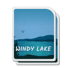 Load image into Gallery viewer, Windy Lake Ontario Provincial Park Waterproof Vinyl Sticker - Canada Untamed