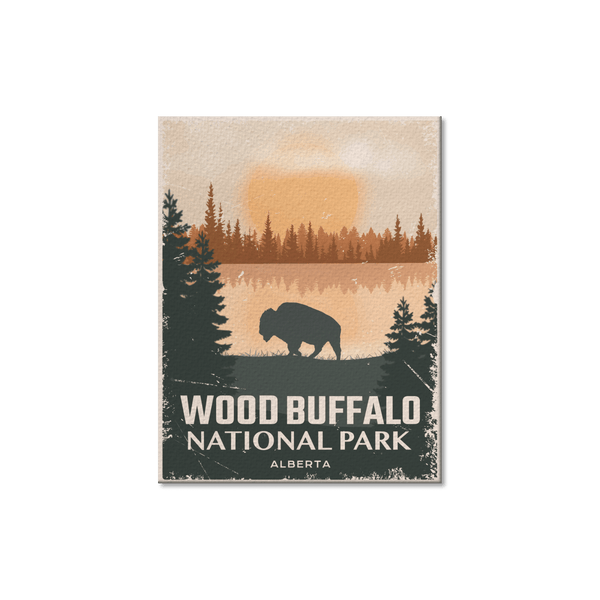 Wood Buffalo National Park of Canada Postcard - Canada Untamed