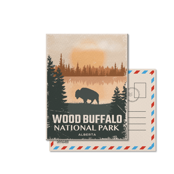 Wood Buffalo National Park of Canada Postcard - Canada Untamed