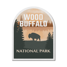 Charger l'image dans la galerie, Wood Buffalo National Park of Canada Waterproof Vinyl Sticker - Canada Untamed