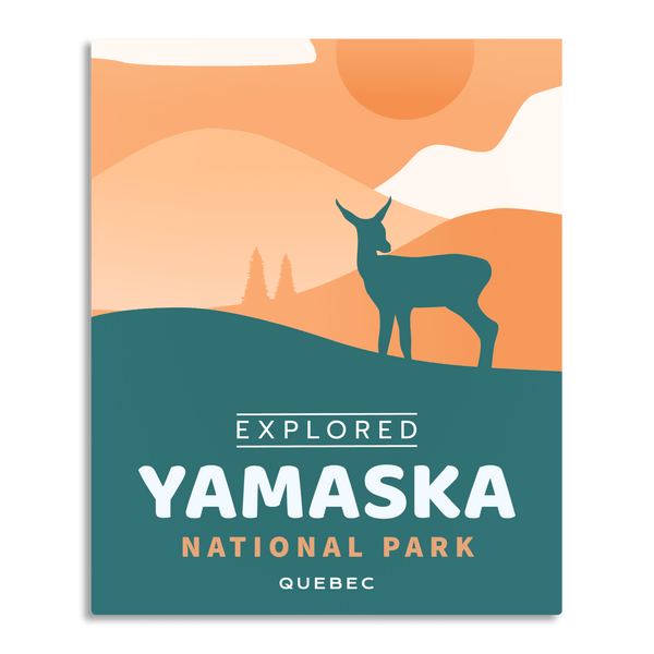 Yamaska National Park 'Explored' Poster
