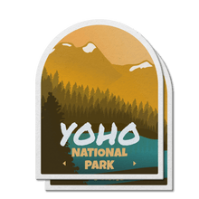 Charger l'image dans la galerie, Yoho National Park of Canada Waterproof Vinyl Sticker - Canada Untamed