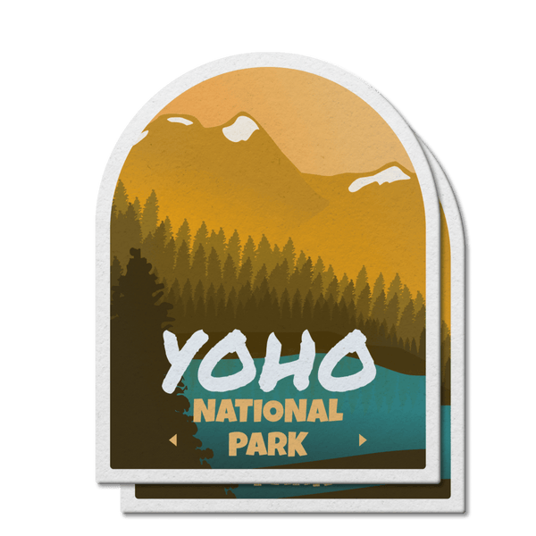Yoho National Park of Canada Waterproof Vinyl Sticker - Canada Untamed