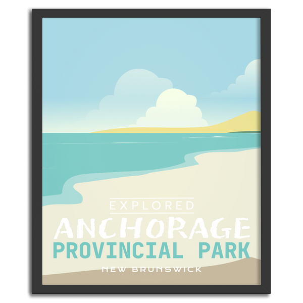 Anchorage Provincial Park 'Explored' Poster