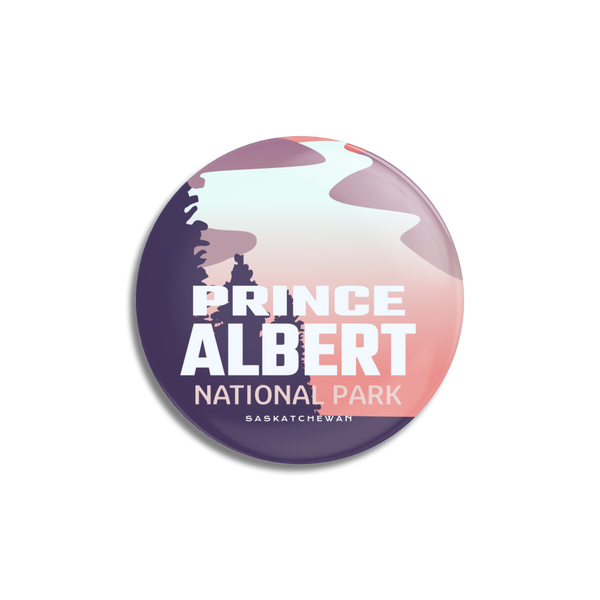 a badge that says prince albert national park