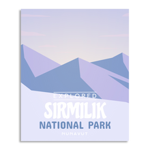 Load image into Gallery viewer, Sirmilik National Park &#39;Explored&#39; Poster
