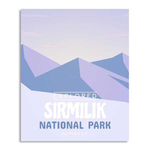 Sirmilik National Park 'Explored' Poster