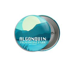 Load image into Gallery viewer, Algonquin Provincial Park of Ontario Pinback Button - Canada Untamed
