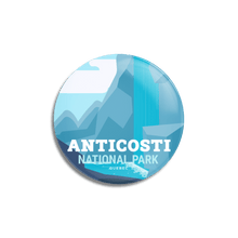 Load image into Gallery viewer, Anticosti National Park of Quebec Pinback Button - Canada Untamed
