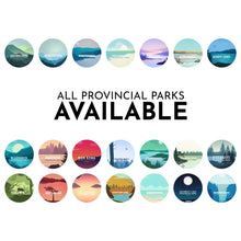 Load image into Gallery viewer, Awenda Provincial Park of Ontario Pinback Button - Canada Untamed

