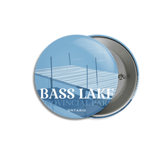 Charger l&#39;image dans la galerie, Bass Lake Provincial Park of Ontario Pinback Button - Canada Untamed
