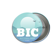 Load image into Gallery viewer, Bic National Park of Quebec Pinback Button - Canada Untamed
