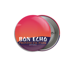 Load image into Gallery viewer, Bon Echo Provincial Park of Ontario Pinback Button - Canada Untamed
