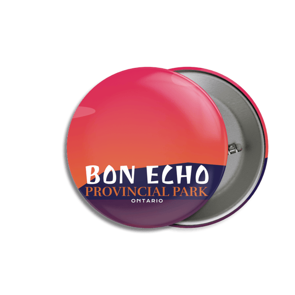 Bon Echo Provincial Park of Ontario Pinback Button - Canada Untamed