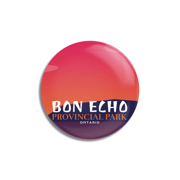 Bon Echo Provincial Park of Ontario Pinback Button - Canada Untamed