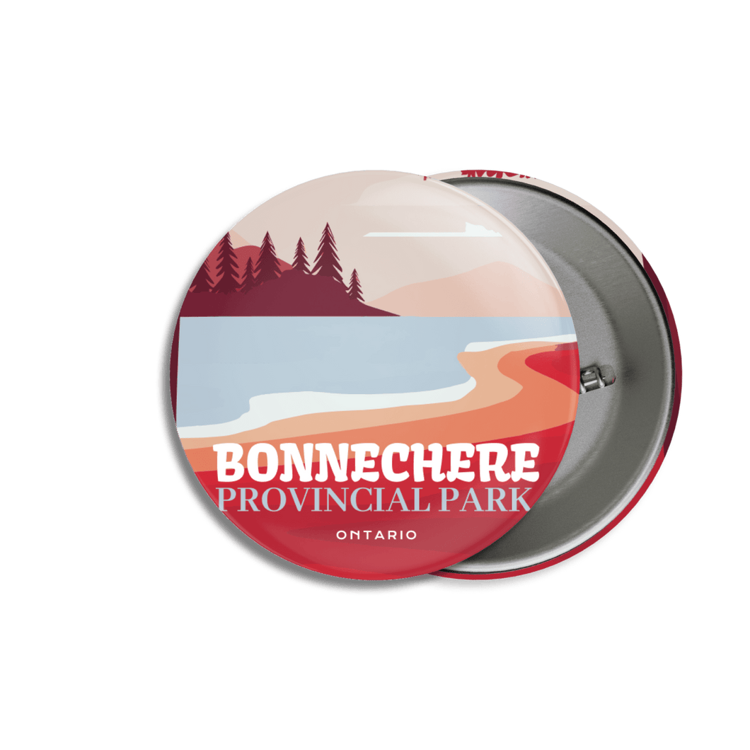 Bonnechere Provincial Park of Ontario Pinback Button - Canada Untamed