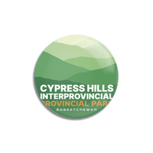 Charger l&#39;image dans la galerie, Cypress Hills Provincial Park of Saskatchewan Pinback Button - Canada Untamed

