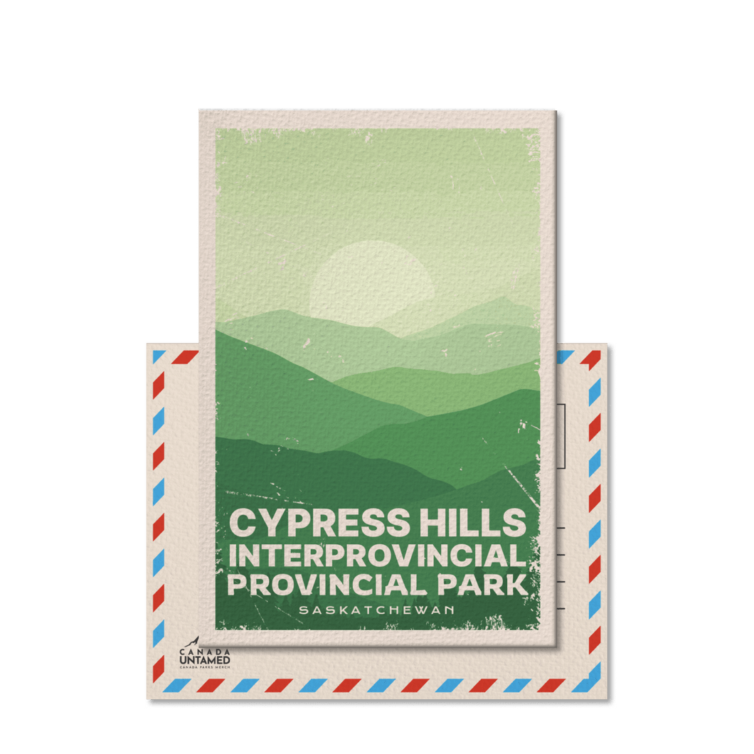 Cypress Hills Saskatchewan Provincial Park Postcard - Canada Untamed
