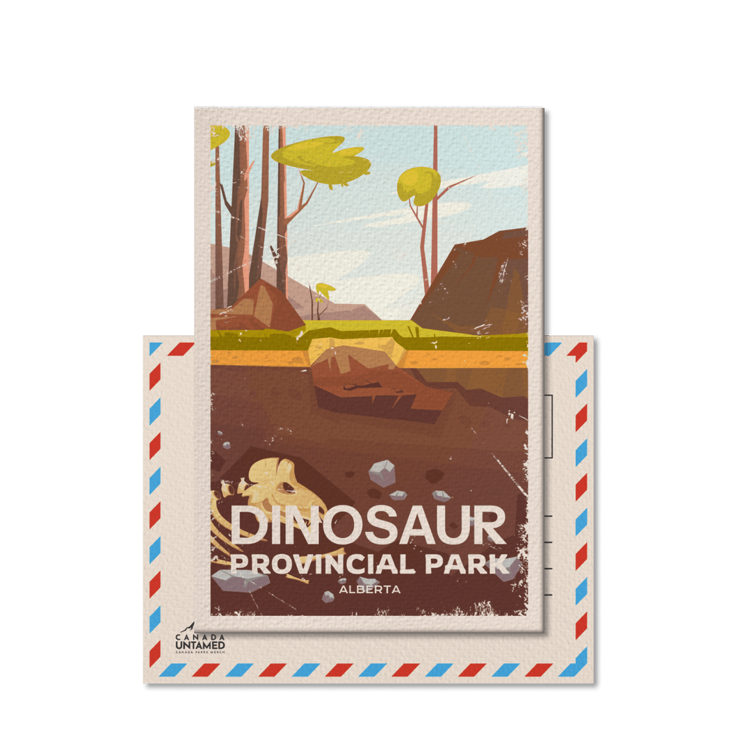 Dinosaur Alberta Provincial Park Postcard - Canada Untamed