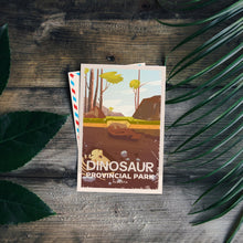 Load image into Gallery viewer, Dinosaur Alberta Provincial Park Postcard - Canada Untamed
