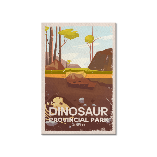 Dinosaur Alberta Provincial Park Postcard - Canada Untamed