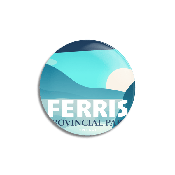Ferris Provincial Park of Ontario Pinback Button - Canada Untamed