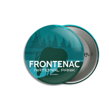 Load image into Gallery viewer, Frontenac National Park of Quebec Pinback Button - Canada Untamed
