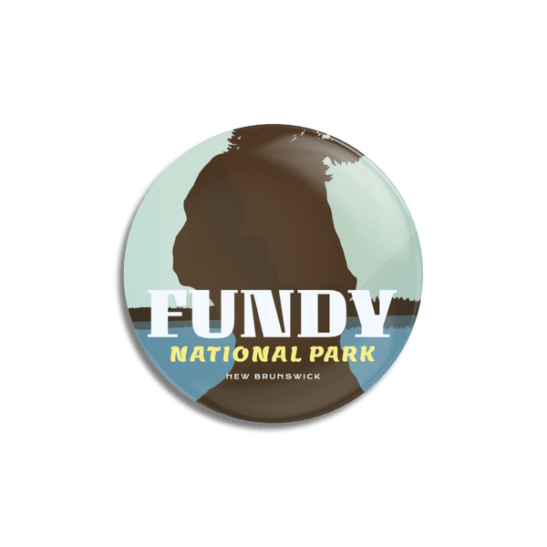 Fundy National Park of Canada Pinback Button - Canada Untamed