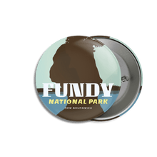 Load image into Gallery viewer, Fundy National Park of Canada Pinback Button - Canada Untamed
