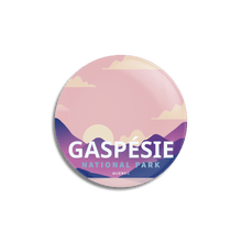 Load image into Gallery viewer, Gaspesie National Park of Quebec Pinback Button - Canada Untamed
